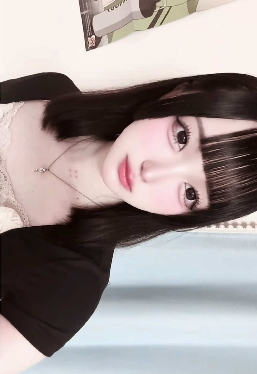 メンヘラそうってよく言われるけど基準ってどこからー？#量産型 #自撮り界隈 #fypシ #fyppppppppppppppppppppppp 