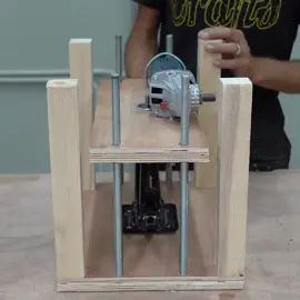 DIY Adjustable Circular Saw using Angle Grinder#foryoupage #DIY #woodworking #asmr #weldworking #woodwork #tool #DIY 