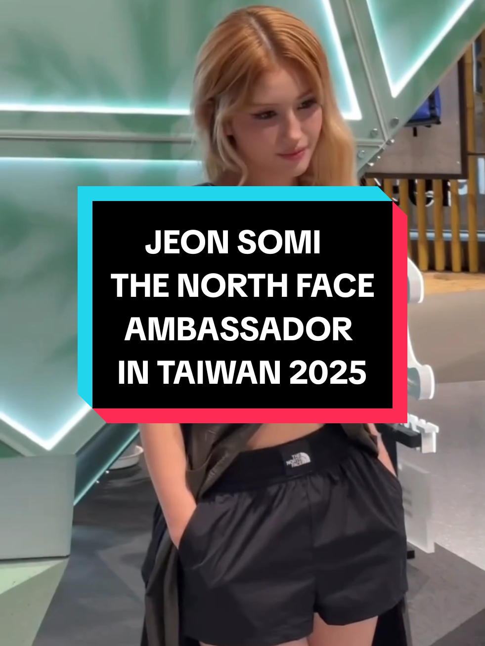The North Face Ambassador Jeon Somi in Taiwan 2025. Our Barbie Goddess. - #somi #jeonsomi #model #singer #soloist #barbie #foryoupage #fyp #fypシ #kpop #idol #foryourpage #thenorthface #ambassador #visual 