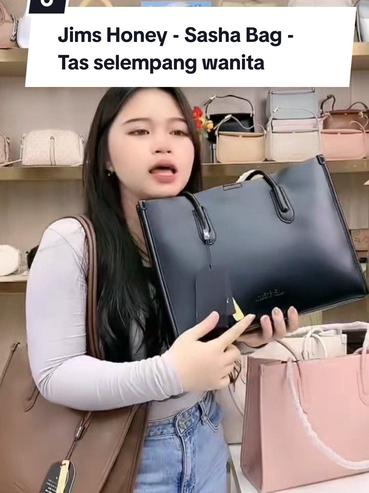 Jims Honey - Sasha Bag - Tas #jimshoney #tasjimshoney #taswanita #taswanitajimshoney #tasselempangwanita 