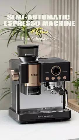 TJeancoffeemaste X1: With its own powder pressing function and bean grinding function, there is no need to buy additional accessorie#tjeancoffeemasterx1 #coffeemachine #coffeelover 