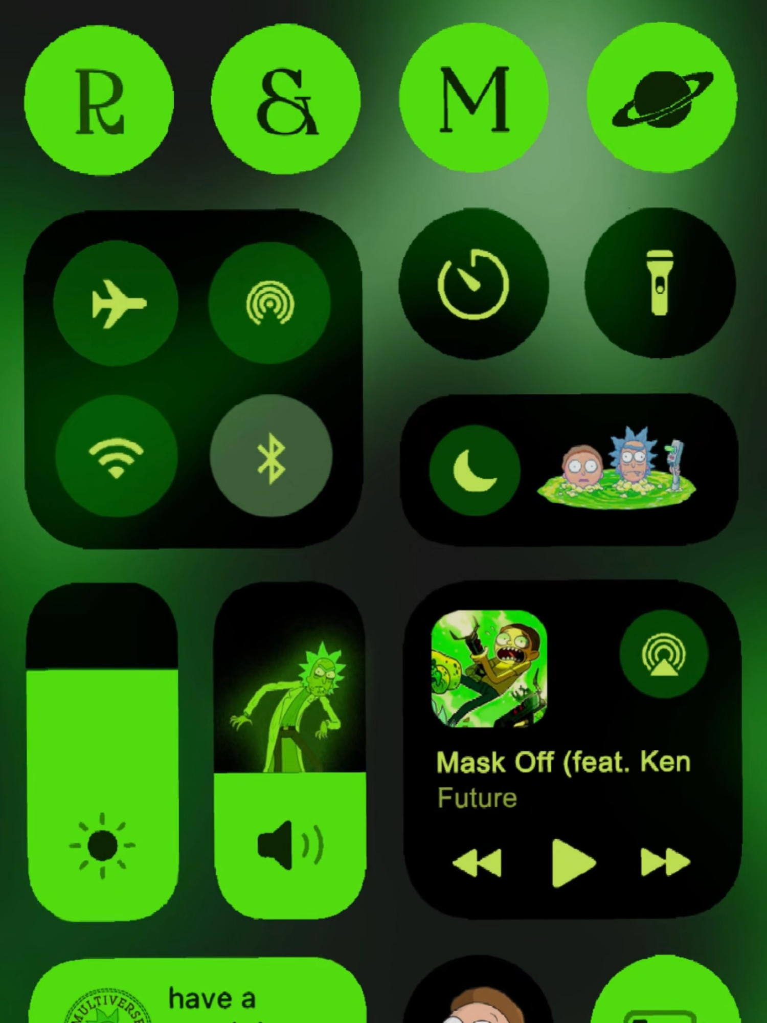Customize your phone like never before 🛠️ with new themes 🖤, wallpapers 🌅, and control centers 🌟 updated daily! #themie #theme #controlcenter #lockscreen
