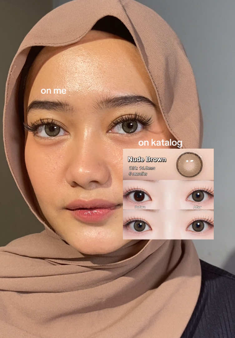 rekomendasi softlens minus natural look 😍 cocok buat anak sekolahan dan wisuda 🥰 #magistersoftlens #softlens #graduation #softlensrekomendasi #softlensmurah #softlensnatural 