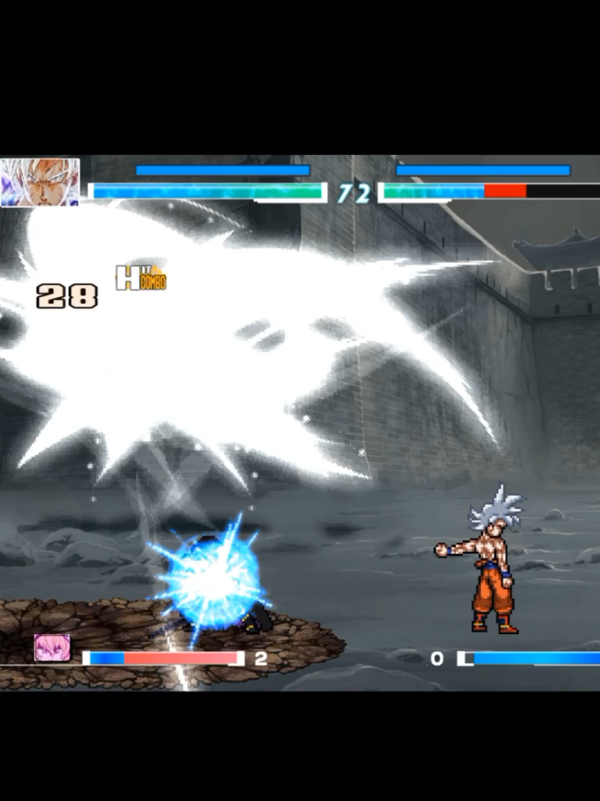 Goku vs Shadow  #goku#db#shadow#cidkagenou 