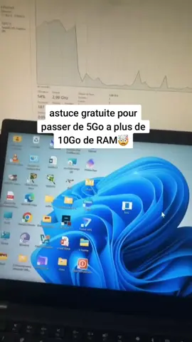 astuce pc 💻 pour booster ta ram en utilisant cette astuce temporaire car cela remplace une ram physique #astucepc #Windows #apprendresurtiktok #raccourci #astuce #informatique #windowstips 