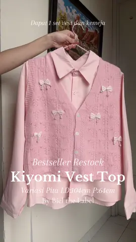 KIYOMI PITA RESTOCK 💕 bestseller kita akhirnya ada lgi nih jangan sampe kehabisan stok limited #tiktokshop #tiktoklive #ootdhijab #ootdfashion #fashiontiktok #koreanstyle #OOTD #bkkfashion #bkk 