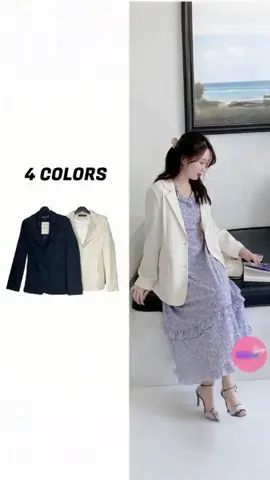 เสื้อสูทเบลเซอร์สีพื้น กระเป๋าหน้า 6 สี#เสื้อสูทแฟชั่นผู้หญิง #แฟชั่นคาเฟ่ #เสื้อสูททํางาน #ของฮิตในtiktok #ร้าน23จุด59
