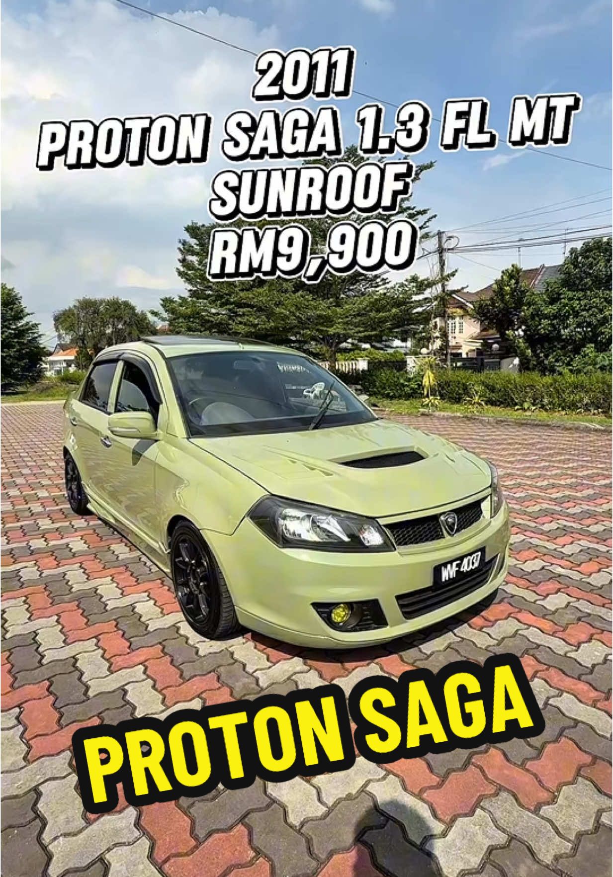 2011 Proton Saga 1.3 FL MT Sunroof #proton #sagaflx 