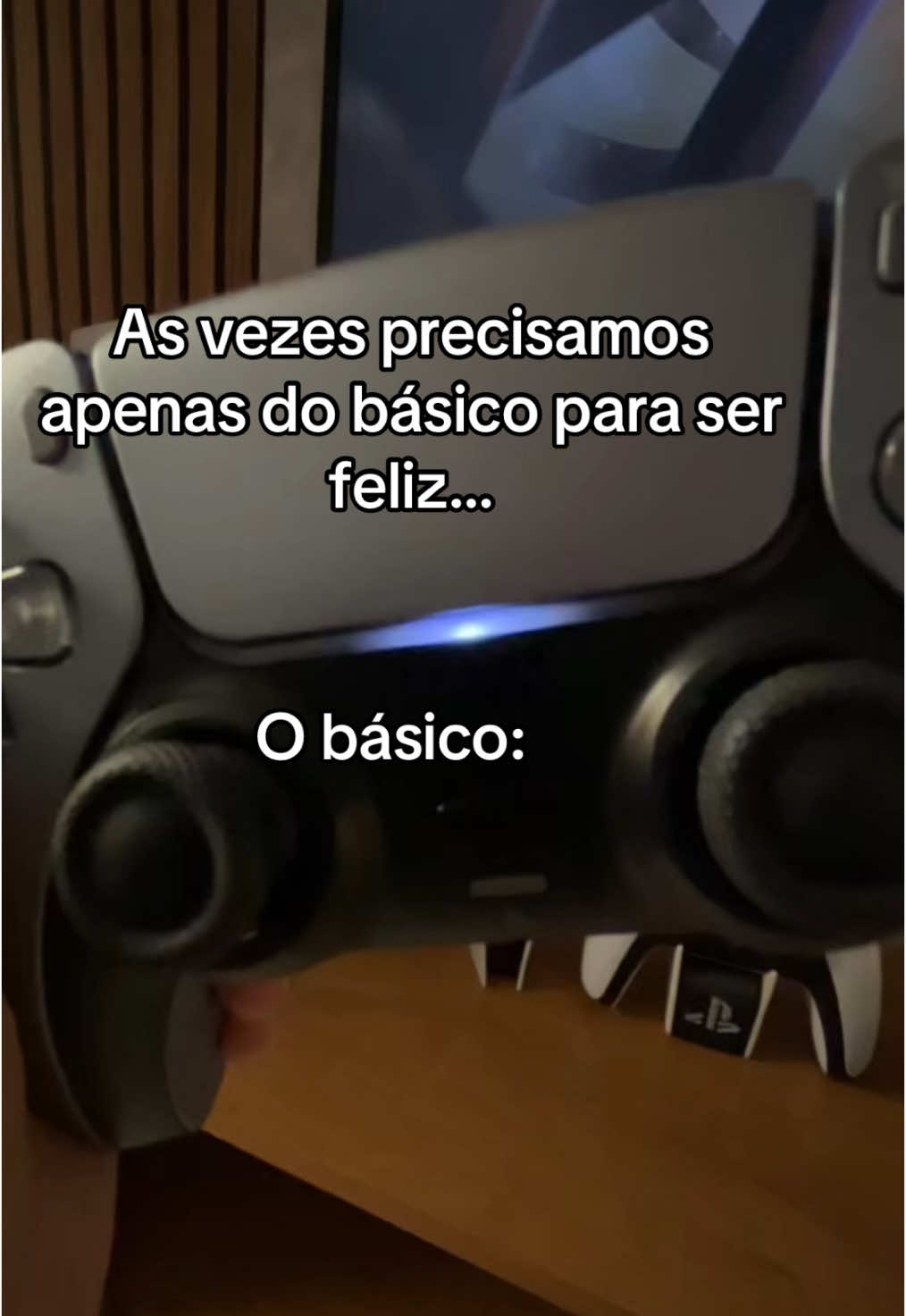 O básico que faz agente feliz🎮🤩  #playstation #ps5 #ps5games #videogame #videogamememes #playstation5 #ps5console 