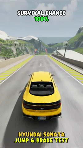 Part 74 | Jump & Brake Test #beamng #beamngdrive #beamngcrash #foryoupage #gaming #fyp #drift #tiktok #cars #carscrash