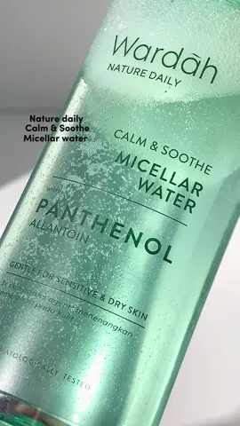 Bersih tanpa perih pake micellar water @Wardah Beauty Official cocok buat kulit kering & sensitif 🫶🏻 #bersihtanpaperih #wardahmicellarwater #micellartravelsize #skinvestigation #micellarwater 
