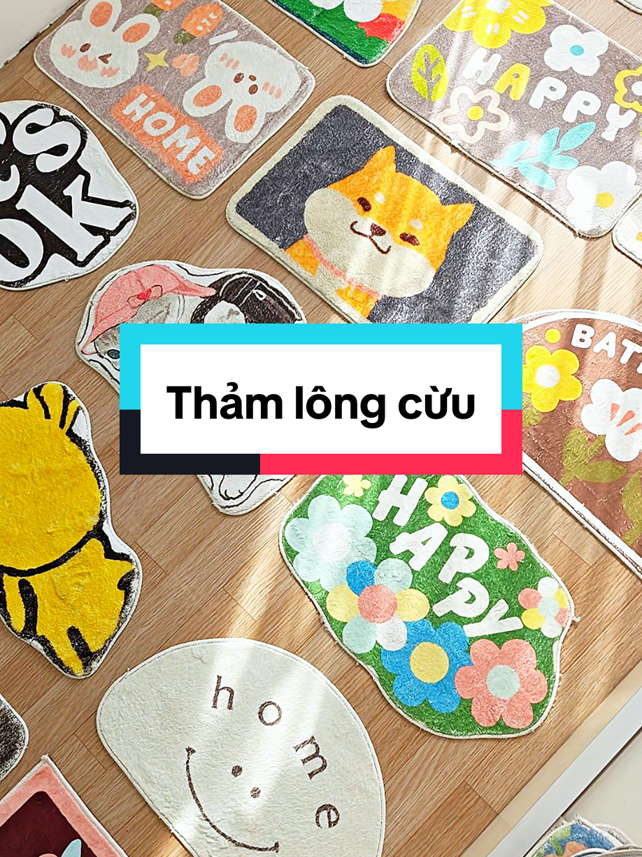 Thảm chùi chân lông cừu. #hungchieu #kimhue #viral #viralvideo #decor #thinhhanhtiktok #xuhuong #tiktokxuhuong #thamlongcuu #thinhhanh 