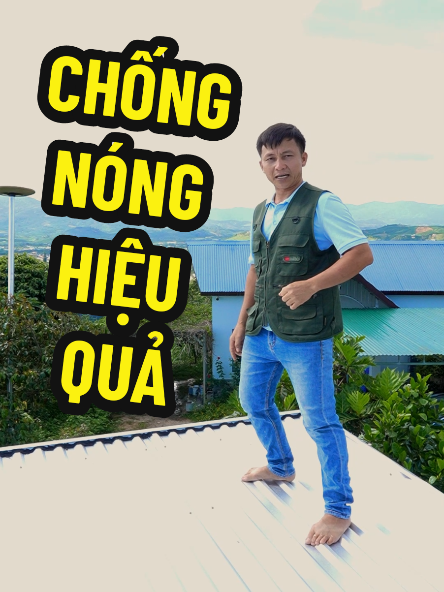 cách chống nóng đơn giản nhưng hiệu quả. #binhdiennang #ninhdiennang1 #chongnong #cachchongnong #chongnongmaiton #mayphunson #ironfist 