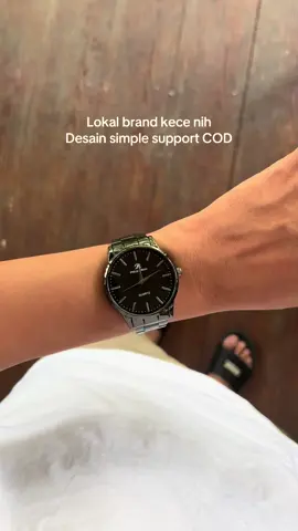 Jam tangan pria dengan desain simple, cocok buat dipakai harian #fyp #lokalbrand #jamtanganpria #jamviral 