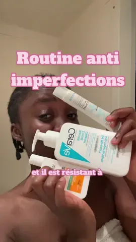 En partenariat avec CeraVe Aujourd’hui je vous montre une routine anti imperfections ✨ @larocheposay @cerave #larocheposay #cerave