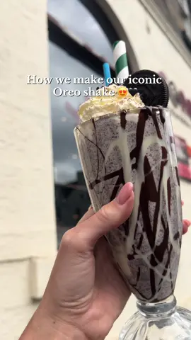 Our Oreo shake is the best in town with 2 scoops of Belgian chocolate, 3 scoops of ice cream and 4 whole Oreo’s 😍 #edinburghfood #Scotland #edinburgh #fyp 
