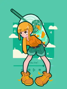 オレンジジュース #イラスト #イラストメイキング #メイキング #イラスト動画 #イラストレーター #illust #illustrator #art #artist #artwork #draw #drawing #kawaii #可愛い #fashion #ファッション 