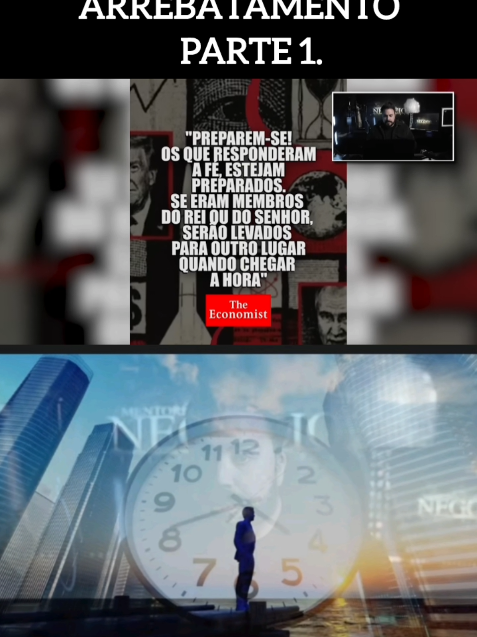mensagem oculta na capa da Economy anucia o arrebatamento parte 1