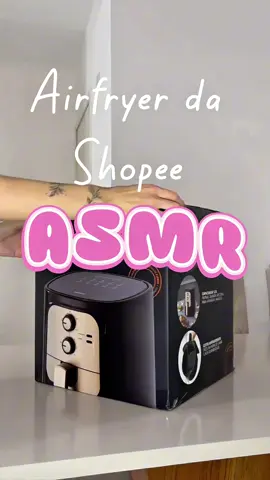 Ela é da Gaabor, tem 5,5 litros e ainda tem detalhes em dourado! 😮‍💨🤌 Comenta “QUERO” que te enviamos o link. ✅🔗 #lardocelar🏡 #cozinhareal #cozinhashopee #achadosshopee #gaabor #airfryergaabor 