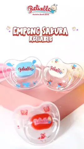 Tingkatkan kenyamanan si Kecil dengan Empeng Sakura dari Reliable✨ Dirancang dengan bahan yang berkualitas, empeng ini membantu menenangkan si Kecil dan mendukung kebiasaan tidur yang lebih baik. Empeng Sakura, pilihan tepat untuk kehangatan dan kenyamanan setiap saat 🥰❤️