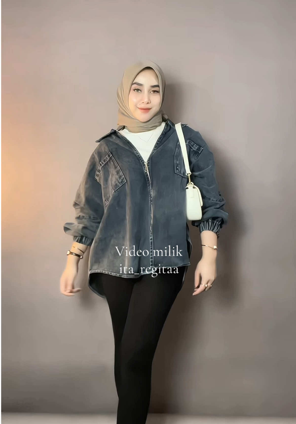 Jaket oversize 🩵 #fyp #outfit #rekomendasioutfit #jaketjeans #jaketoversize #jaketjeansoversize 