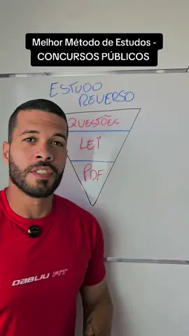 Melhor método de estudos para Concursos Públicos. Estudo Reverso #estudo #concursopublico #estrategiaconcursos #tecconcursos #grancursosonline #policiafederal #concurseiro 
