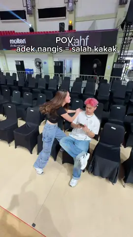“mama nggak mau tau, pokoknya jangan bikin dede nangis”☺️ #pov #bocil #kakakadik 