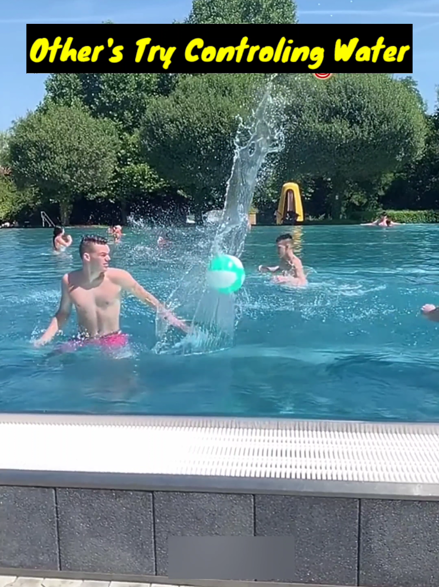 His Water Controling Skills 💀☠️ #talent #watercontroling #skills #fyp 