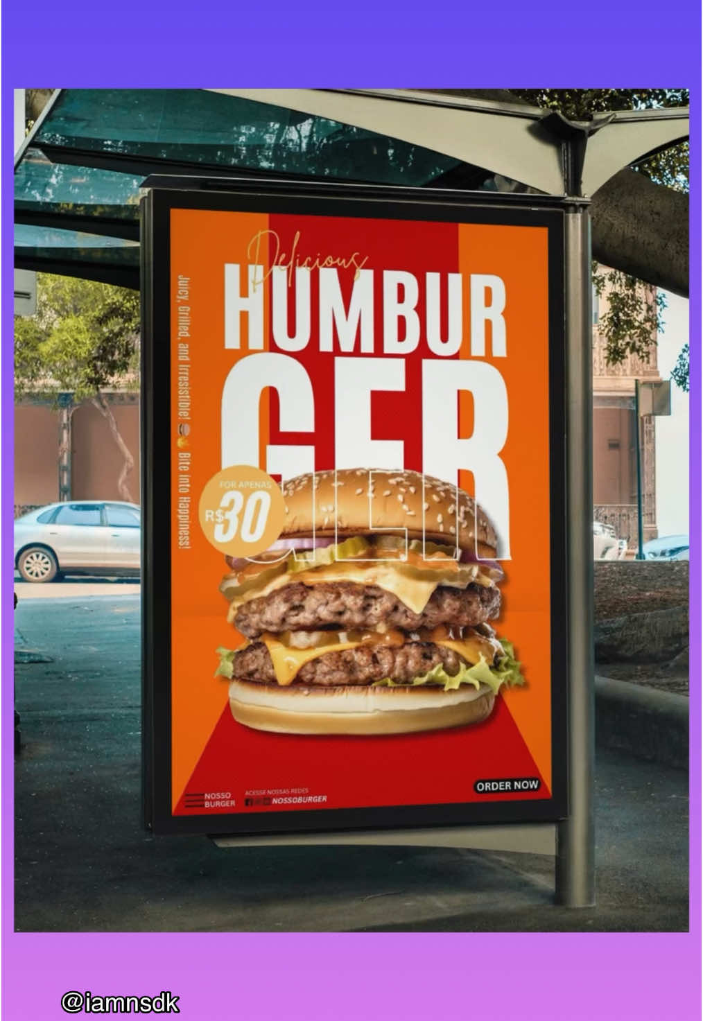 Burger Poster Design #canvatutorial #graphicdesign #canvatips #canvatuto #canvahacks #canvadesign #canvalove #graphicdesigner #graphic #canvadesigner #creativeposter #hack #tips #poster #posters 