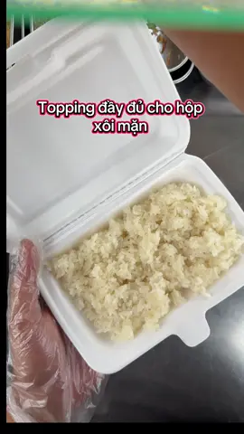 Fun topping một hộp xôi đầy đủ ạ #xuhuongtiktok #xuhuong2025 #fyp #tiktok #xoi #xoiman #