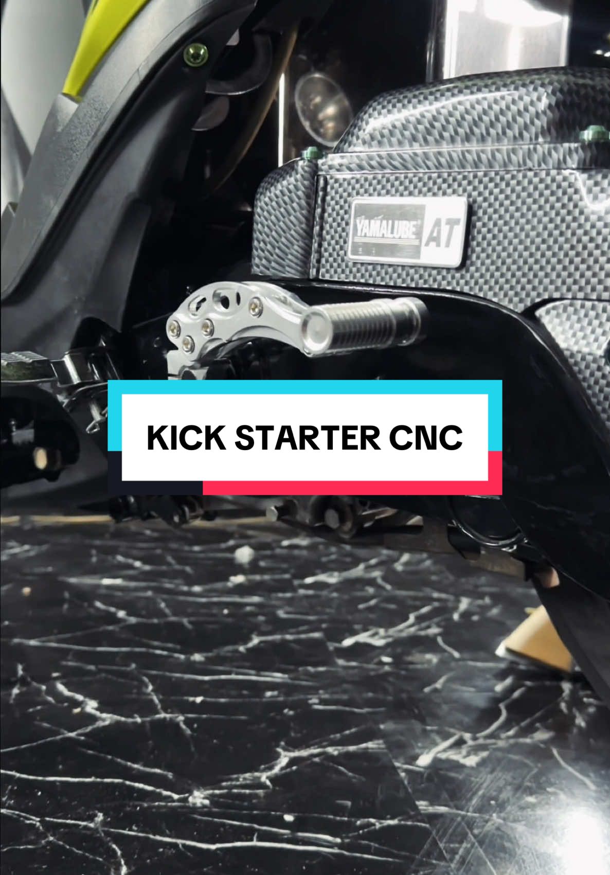 kick starter CNC buat semua motor matic bisa, harga murah meriah menambah look 100% #kickstartermatic #sparepartmotor #variasimotor #variasimatic #variasimio #miomodifikasi #maticindonesia #maticmodifikasi #modifikasimiosporty 
