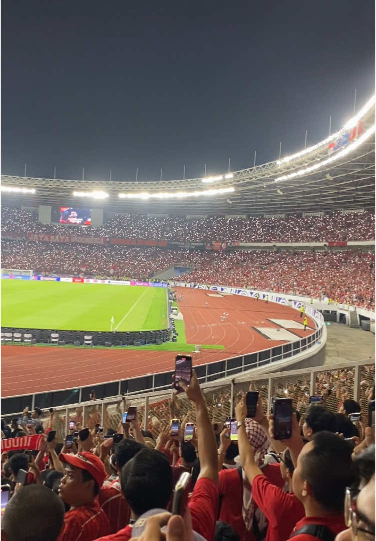Absen siapa yang hadir takbiran di GBK malam 5 Juni 🦅#garuda #timnas #erspo #merahputih 