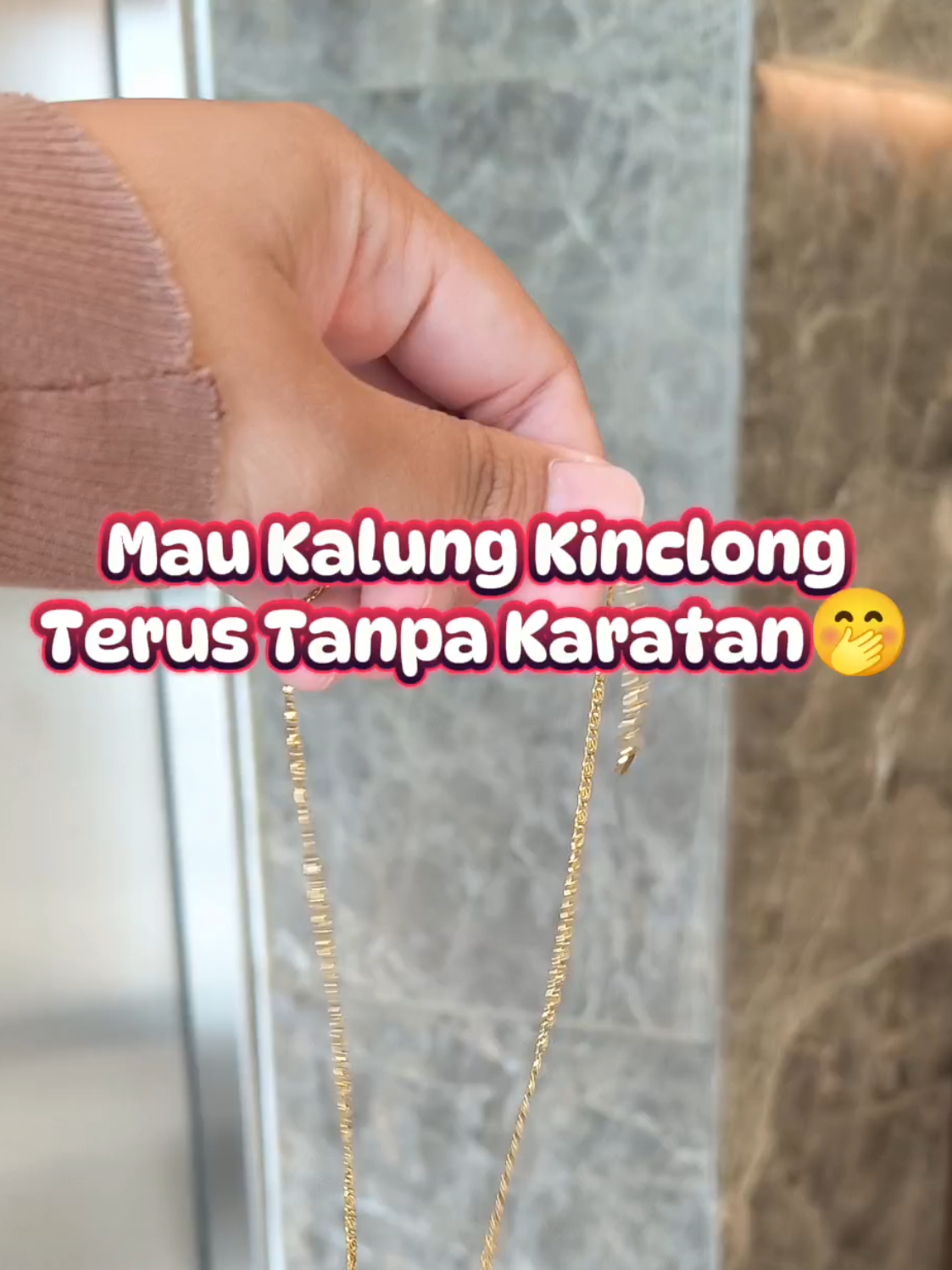 Thiqla solusinya bund😍 #KilauUntukKu #thiqla #PerhiasanThiqla #perhiasanEmas #PerhiasanWanita #kalungemas #kalungwanita #perhiasanmiripemasasli #WIBGAJIAN #PromoGuncang66 