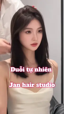 Duỗi tự nhiên đẹp nè chị em ơi #tocdepthuduc #salonthuduc #janhair #duoihoinuoc #viral 