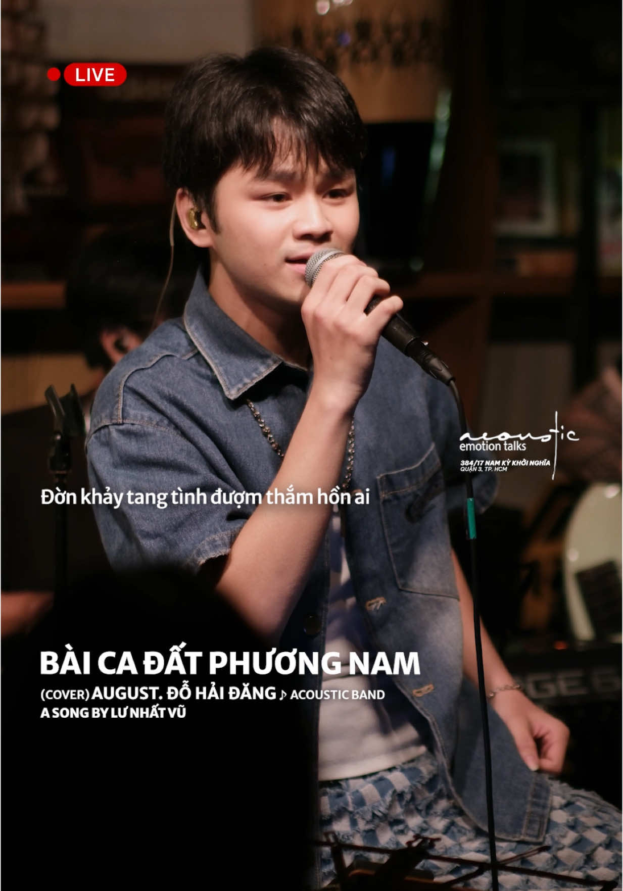 Nghe con trai Nam Định hát Đất Phương Nam 🎠🎠 @August. Đỗ Hải Đăng #acousticbar #acousticbarnamkykhoinghia 