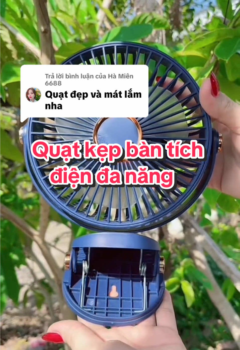 Trả lời @Hà Miên 6688 vừa đẹp vừa mát giá vừa hời😘#giadungthienan #quatkepbantichdien #quatkepban #quattichdien #quatkepbantichdienxoay360  @🍀Gia Dụng Thiên Ân🍀 