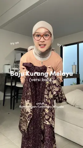 Musim kondangan harus punya batik tapi biar tetep modern stylish cobain yang versi oneset melayu kayak gini yah! • link no 511 @Kinnas Batik #outfitkondangan #oneset #onesetbatik #bajukurungmelayu 