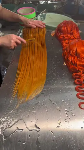 Check this color out, bodywave making. #fyp #tictok #hairfactory #wigwholesale #wigvendor #humanhairproducts 