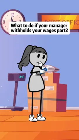 What to do if your manager withholds your wages part2 #usa🇺🇸 #animations #fyp #manager #forYou 