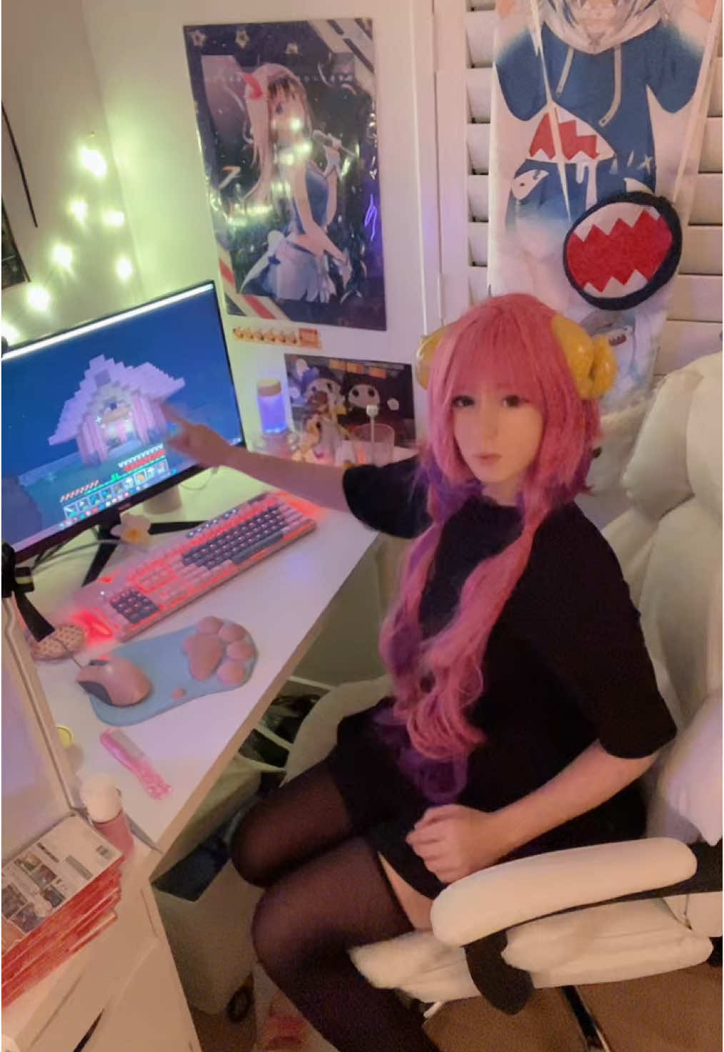 NO MORE SCROLL TIME TO SLEEP!!💤Why does 90% of my friends an follers have to be in different time zone D:#dragonmaidcosplay #misskobayashisdragonmaid #ilulu #cosplaygirl #cosplay #dragonmaid #kanna #fyp #anime 