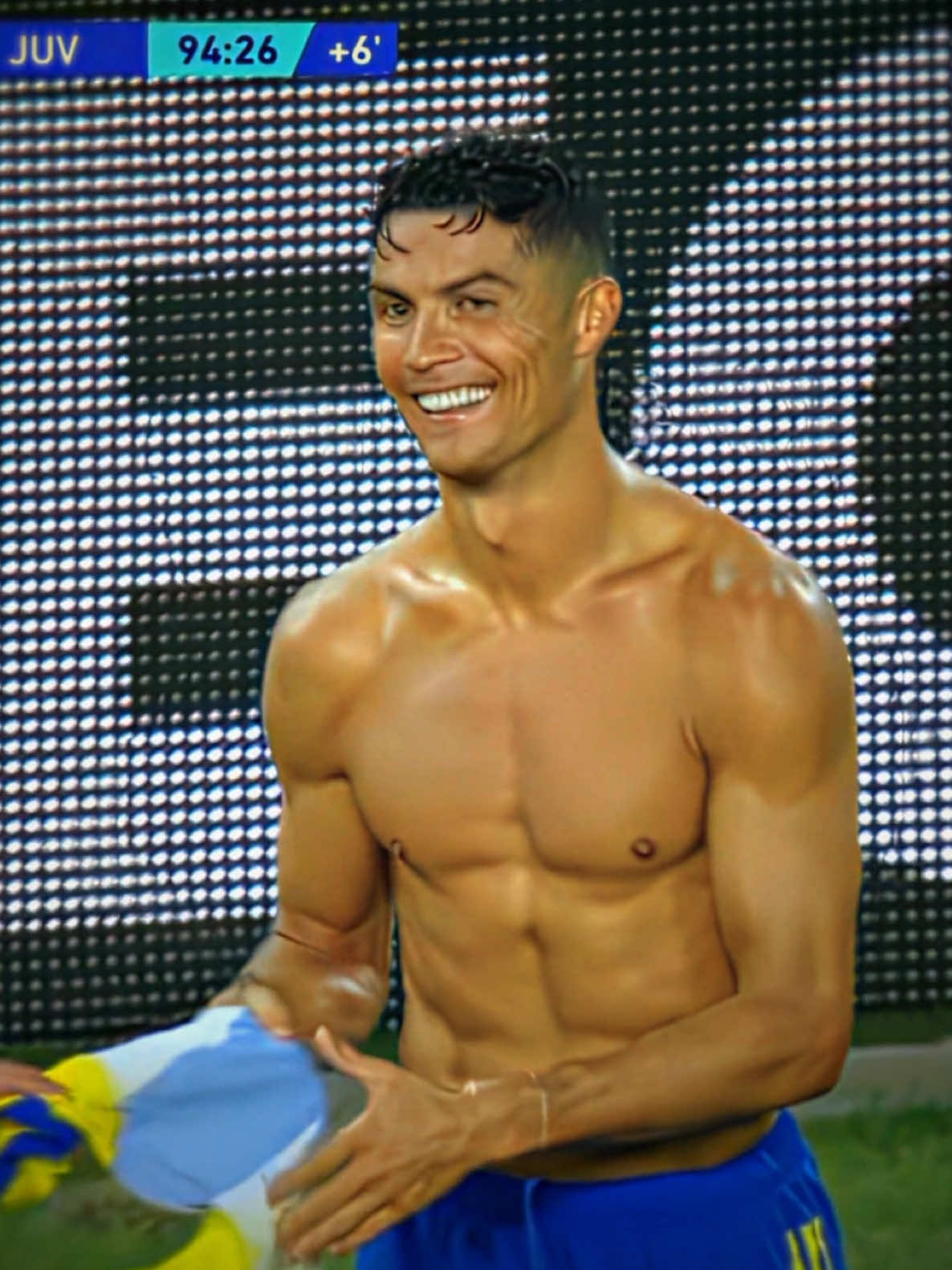 Ronaldo shirtless celebration ☠️🔥 #fyp #ronaldo #football #edit 