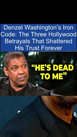 Denzel Washington’s Iron Code: The Three Hollywood Betrayals That Shattered His Trust Forever #celebrity #news #drama 