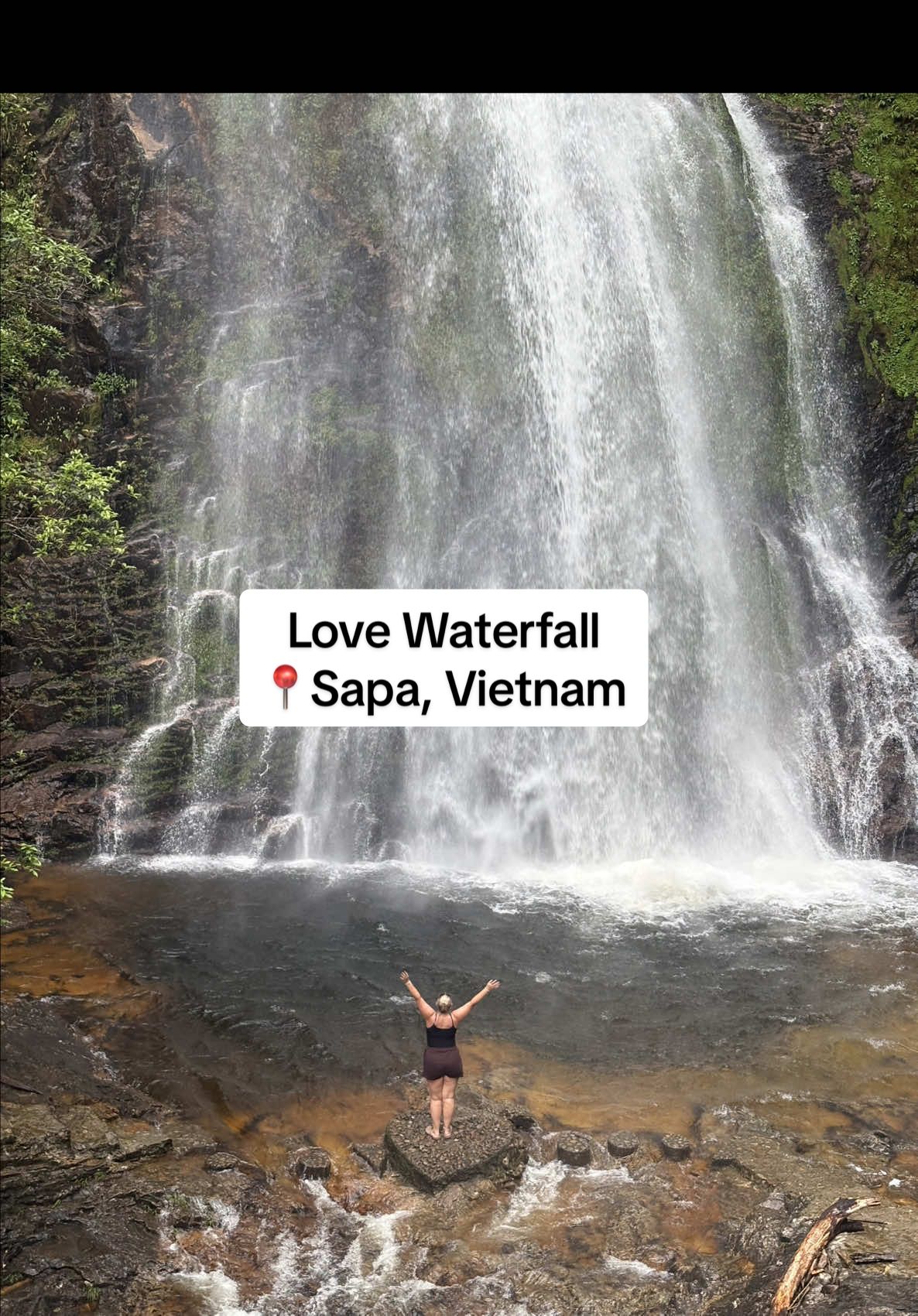 Love Waterfall, SaPa🤍 #waterfall #lovewaterfall #fansipan #mountain #nature #vietnam #sapa 
