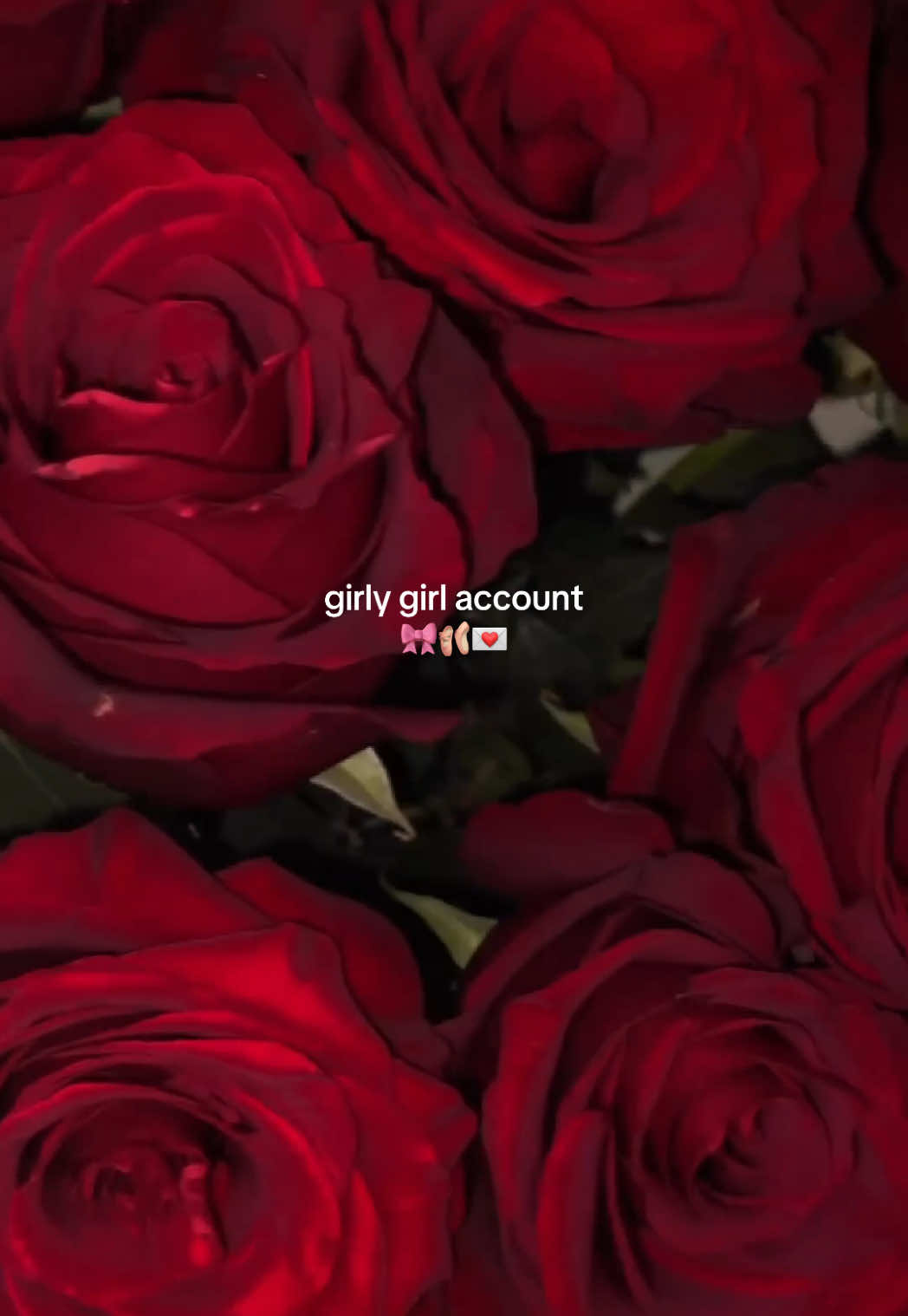 girly girl account 💌