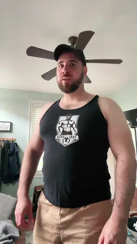 I get hungry leave me alone!! (I love working with him though). So do I just make “bear” my entire personality now or… #gaybear #dadbod #xl #bearsoftiktok #snacks 