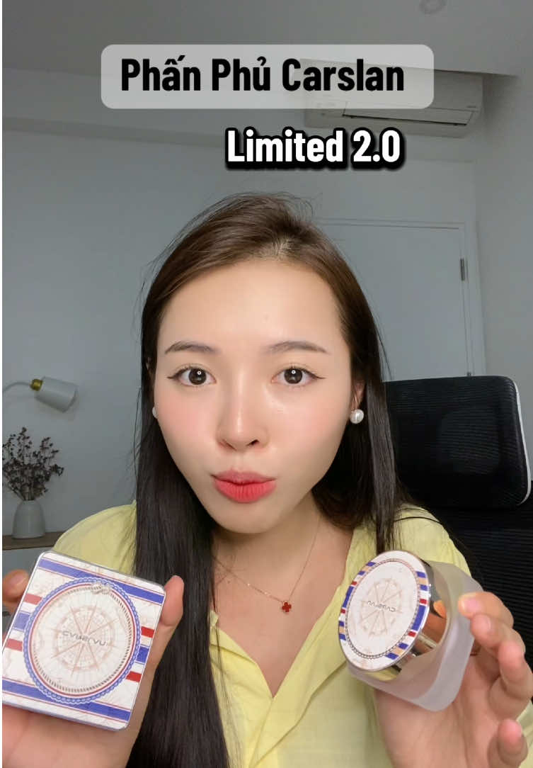 Trả lời @𝓵𝓪𝓷𝓷𝓮 🐻 Nó là bản 2.0 đấy ạ , nhưng thiết kế ở 1 cái tầm luôn #xuhuong #xuhuongtiktok #reviewlamdep #viral #makeup #makeuptutorial #phanphu #phanphukiemdau #phanphubot #phanphunen #phanphucarslan #carslan #carslanpowder #phanphubotcarslan #phannenkiemdau #trangdiem #vananhonni 