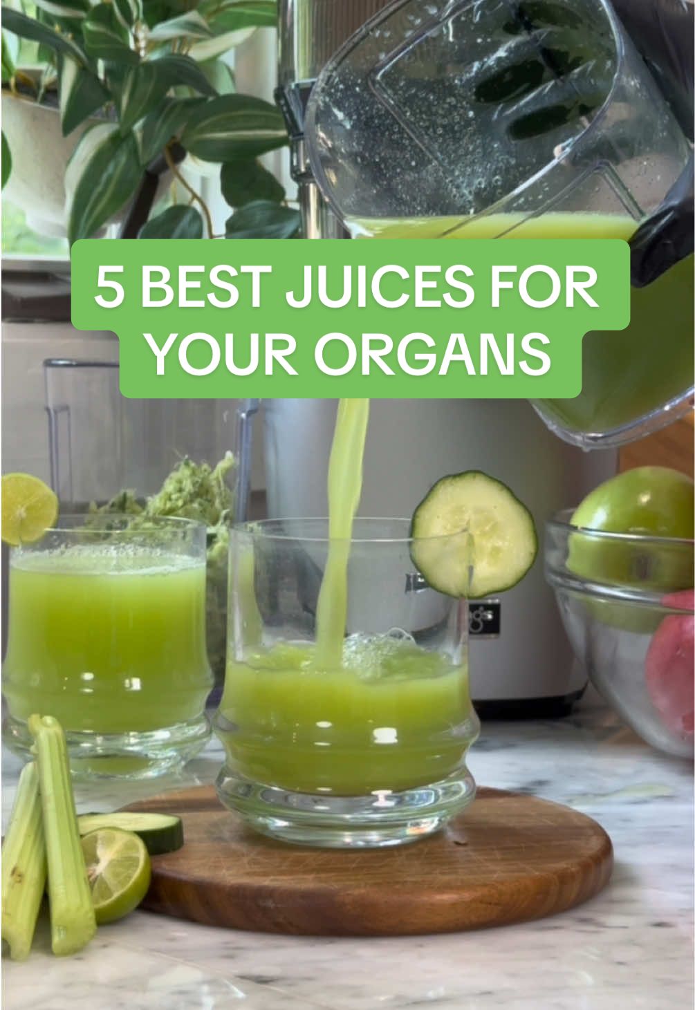 Here are 5 powerful juices designed to nourish your lungs, heart, skin, liver, and eyes — using only real, healing ingredients. Comment “NOURISH” and we’ll send you the direct juicer link and special discount code ✨ Lungs: 1/2 pineapple, 5 carrots, 1 knob ginger, 1 piece garlic Heart: 1 pomegranate, 2 cups watermelon, 1 beet Skin: 1 cucumber, 1 lemon, 1 stalk celery, 2 apples, 1 knob ginger Liver: 2 grapefruit, 1 turmeric, 4 carrots, 1 beet Eyes: 5 carrots, 2 orange, 1 turmeric, 1 tsp black pepper Your wellness starts with what you put in your body — make it count. #lungs #liver #heart #skin #organs #remedy #juicing #juicingrecipes #juicingforhealth #juicingtutorials #healthyrecipes #wellness 