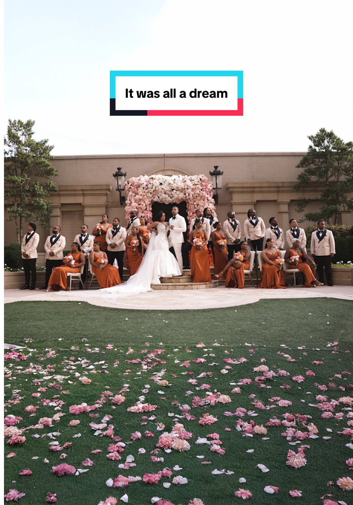 It was all a dream. #weddingtiktok #weddingvideo #weddingday #blacklove #blackexcellence #weddingvideographer #weddingbts #contentcreator @Esé Azénabor @Maame @Monet Lee @St. Regis 