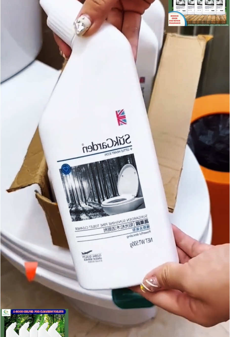 The toilet cleaner is very easy to use and of very good quality. Click on the yellow basket below to buy it.#fyp #foryou #goodthing #tiktokshop 