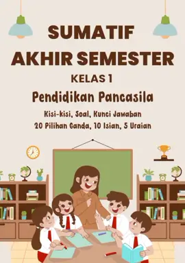 soal sumatif akhir semester 2 kelas 1 mapel pendidikan pancasila  #sumatifakhirsemester #sumatifpendidikanpancasila #sumatifakhirtahun #sumatifakhirsemestergenap #soalsumatif #soalsumatifkelas1 #pendidikanpancasilakelas1 #soalsaskelas1sd 
